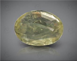 Yellow Sapphire Unheated & Untreated Natural Certified 5.61 CTS ( 92477 )